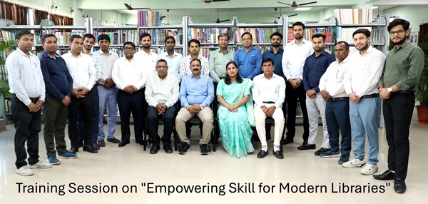 Training Session on Empowering skills of modern Libraries